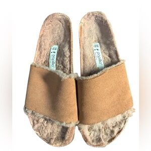 Papillio Women's Cozy Tan sandals